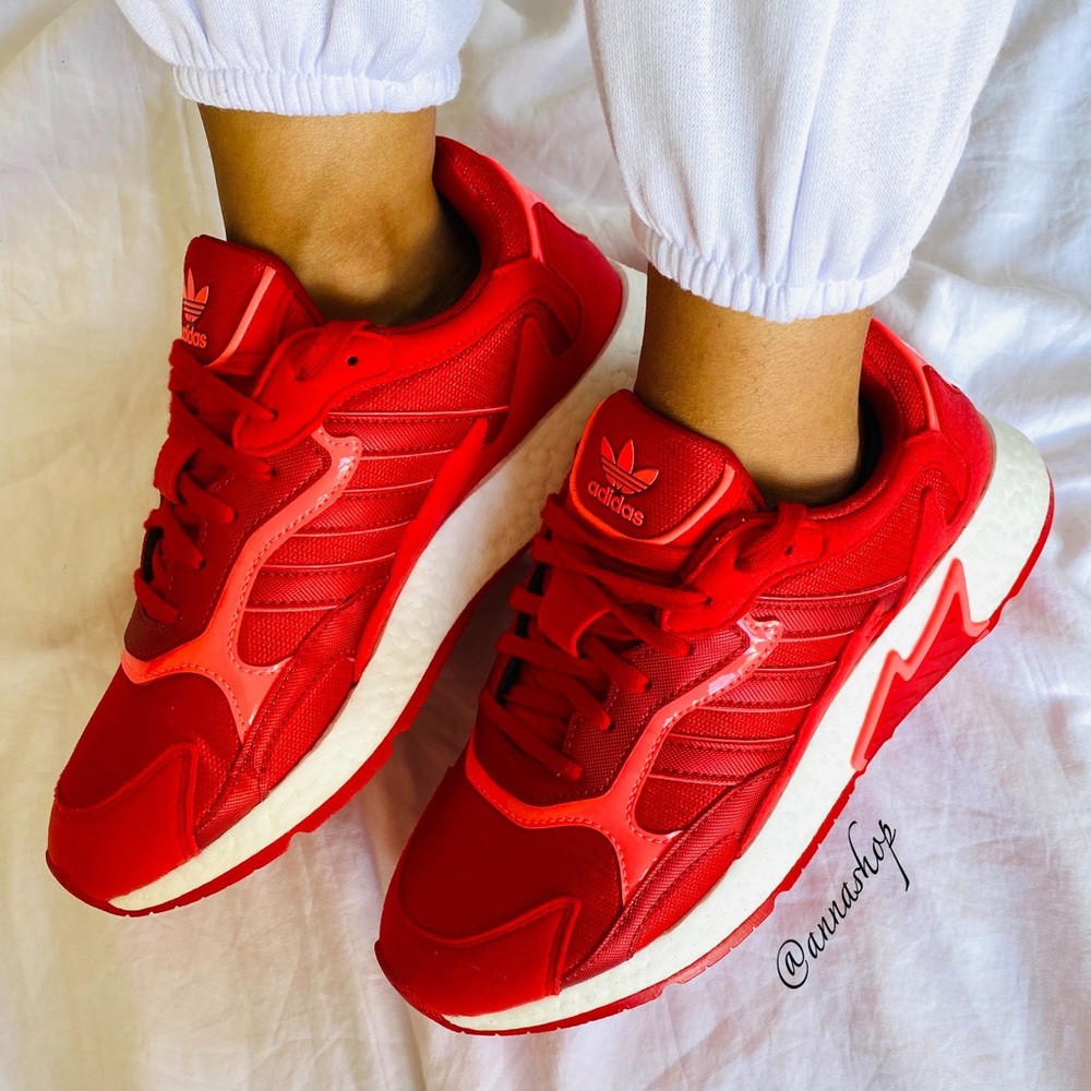 NWT Adidas tresc red